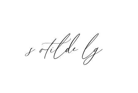 Handwritten Signature for S-otilde-lg - Style 134 Online