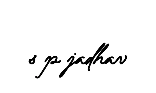 Handwritten Signature for S-p-jadhav - Style 138 Online