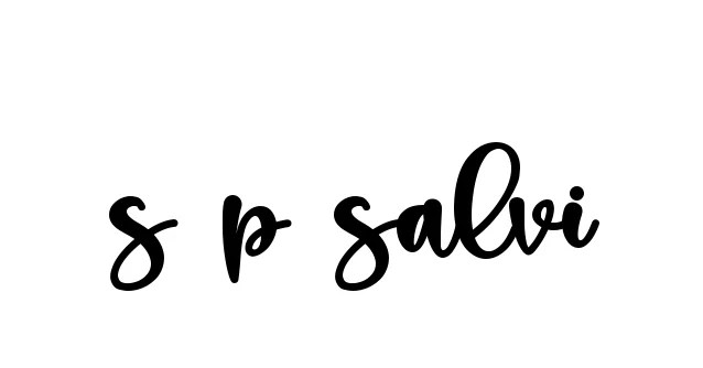 Handwritten Signature for S-p-salvi - Style 136 Online