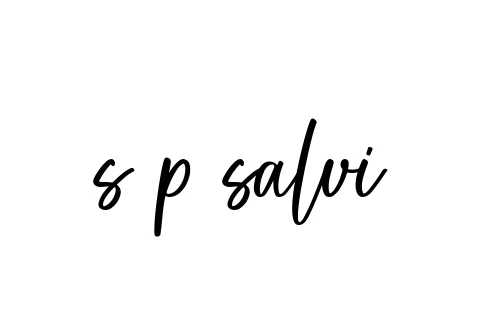 Handwritten Signature for S-p-salvi - Style 142 Online