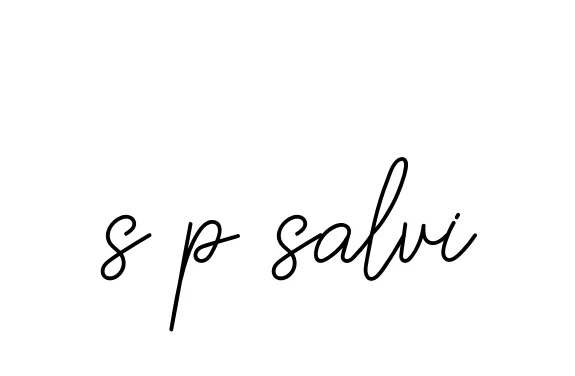 Handwritten Signature for S-p-salvi - Style 145 Online