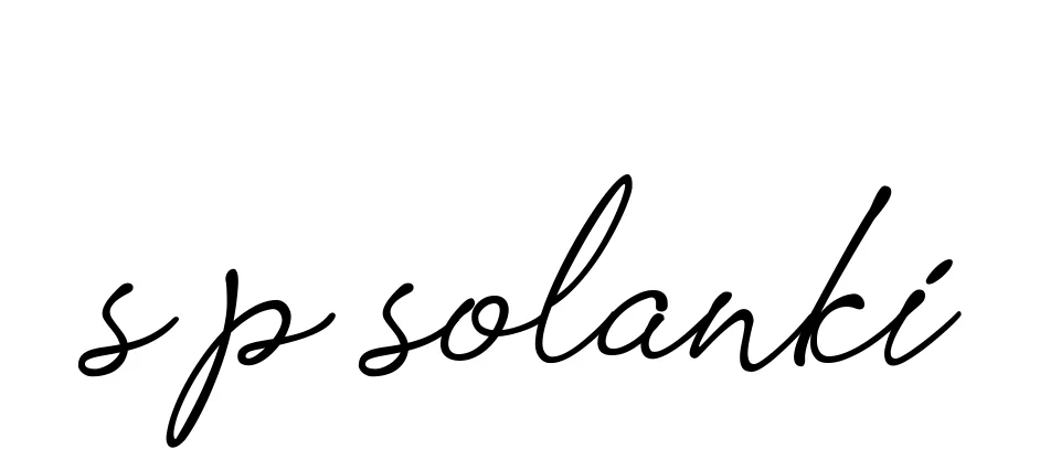 Handwritten Signature for S-p-solanki - Style 151 Online