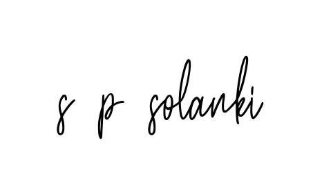 Handwritten Signature for S-p-solanki - Style 154 Online