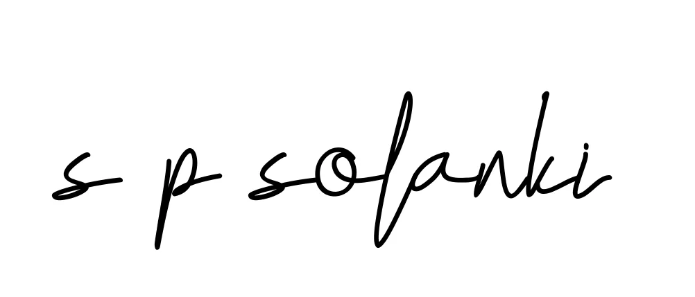 Handwritten Signature for S-p-solanki - Style 155 Online