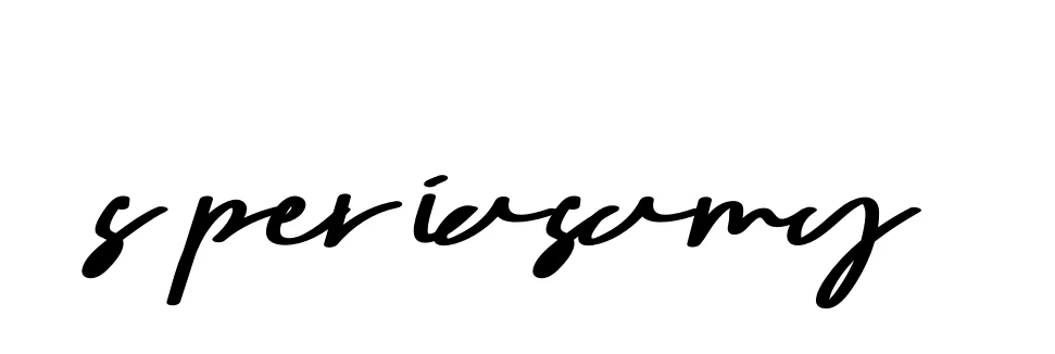 Handwritten Signature for S-periasamy - Style 135 Online