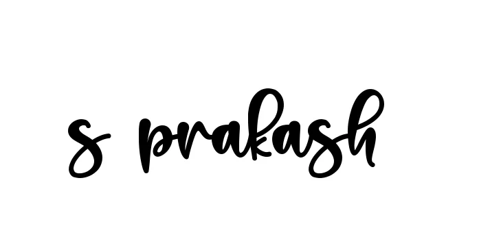 Handwritten Signature for S-prakash- - Style 136 Online
