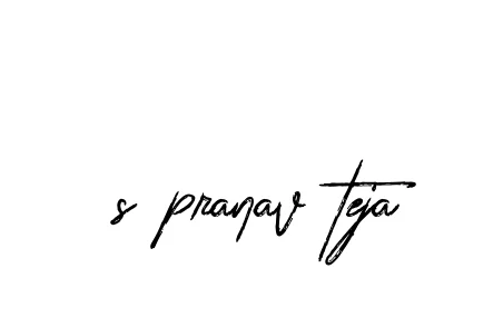Handwritten Signature for S-pranav-teja - Style 133 Online