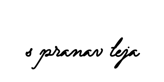 Handwritten Signature for S-pranav-teja - Style 137 Online