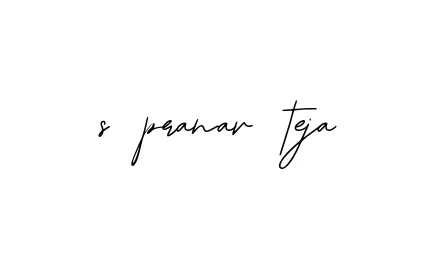 Handwritten Signature for S-pranav-teja - Style 139 Online