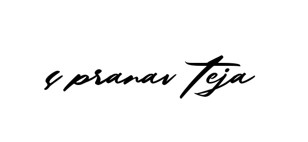 Handwritten Signature for S-pranav-teja - Style 140 Online