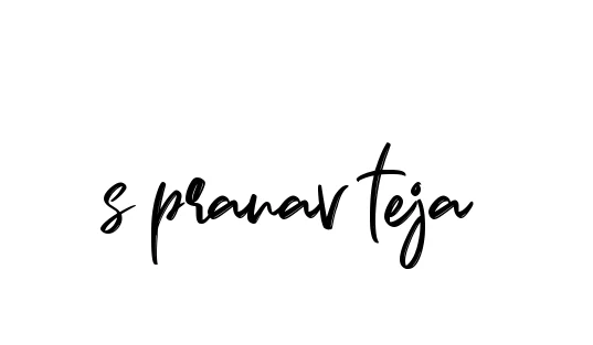 Handwritten Signature for S-pranav-teja - Style 141 Online