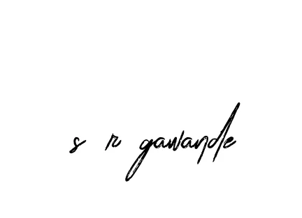Handwritten Signature for S-r-gawande - Style 133 Online