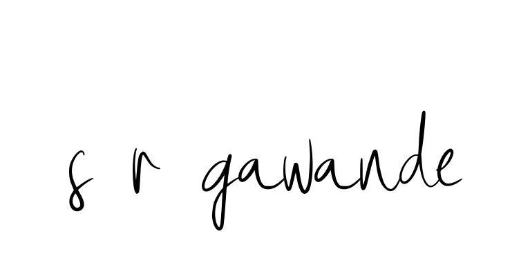 Handwritten Signature for S-r-gawande - Style 146 Online