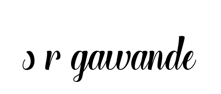 Handwritten Signature for S-r-gawande - Style 148 Online