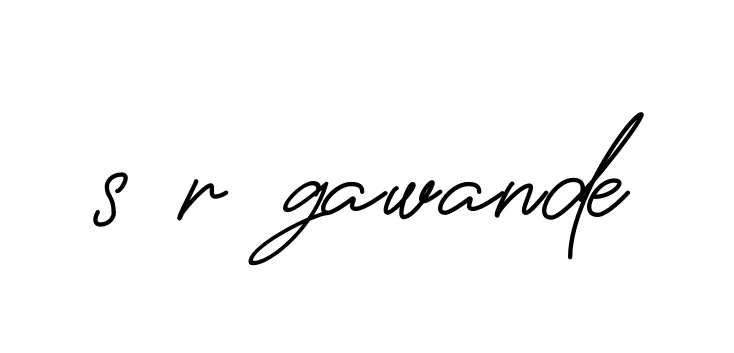 Handwritten Signature for S-r-gawande - Style 150 Online