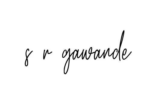 Handwritten Signature for S-r-gawande - Style 154 Online