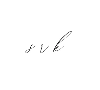 Handwritten Signature for S-r-k - Style 134 Online