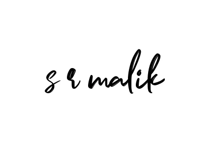 Handwritten Signature for S-r-malik - Style 141 Online
