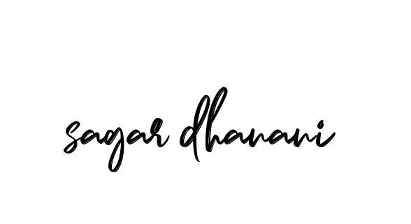 Handwritten Signature for Sagar-dhanani - Style 141 Online