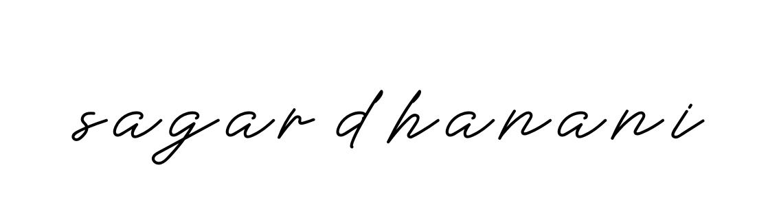 Handwritten Signature for Sagar-dhanani - Style 152 Online