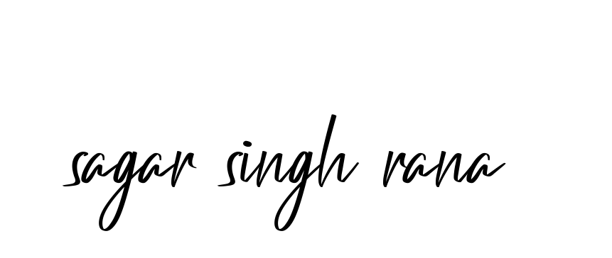 Sagar-singh-rana signature