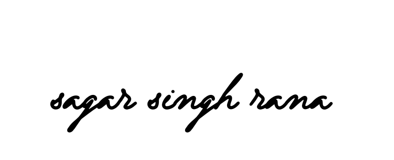 Sagar-singh-rana signature