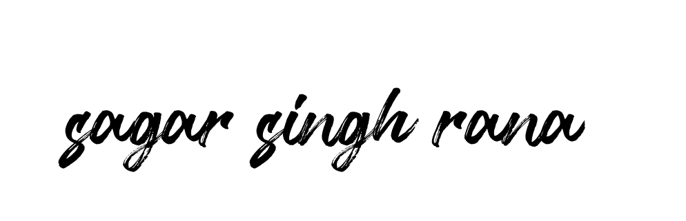 Sagar-singh-rana signature