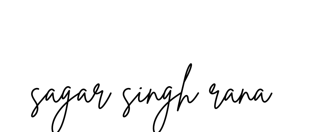 Sagar-singh-rana signature