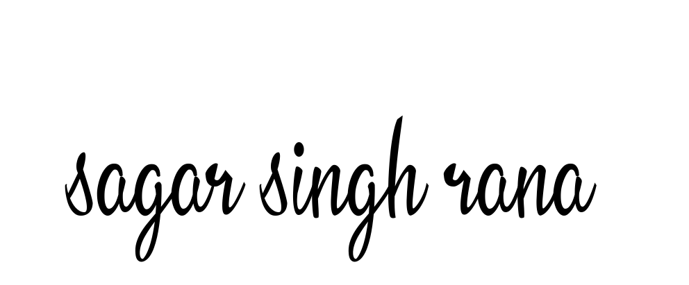 Sagar-singh-rana signature