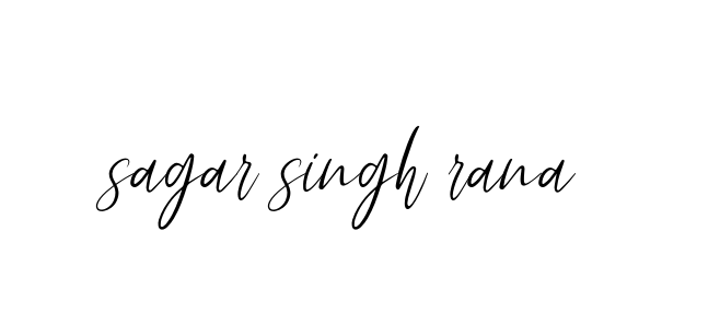 Sagar-singh-rana signature