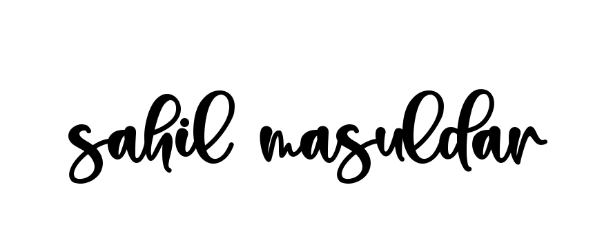 Handwritten Signature for Sahil-masuldar - Style 136 Online