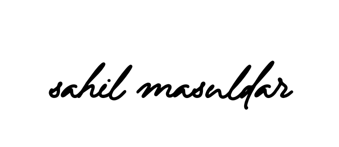 Handwritten Signature for Sahil-masuldar - Style 138 Online