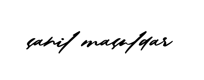 Handwritten Signature for Sahil-masuldar - Style 140 Online