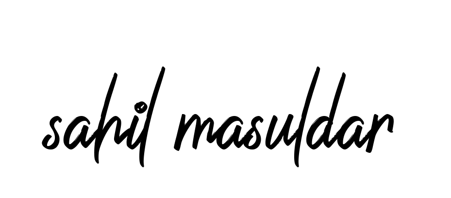 Handwritten Signature for Sahil-masuldar - Style 149 Online