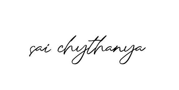Sai-chythanya signature