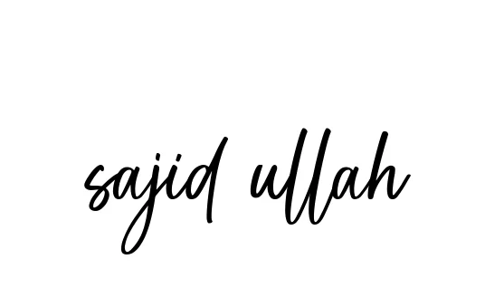 Handwritten Signature for Sajid-ullah - Style 142 Online