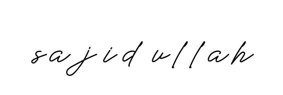 Handwritten Signature for Sajid-ullah - Style 152 Online