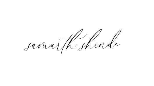 Handwritten Signature for Samarth-shinde - Style 134 Online