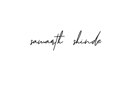 Handwritten Signature for Samarth-shinde - Style 139 Online