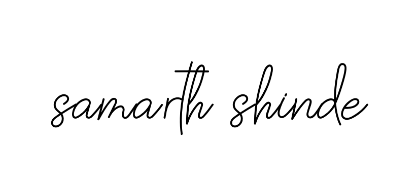 Handwritten Signature for Samarth-shinde - Style 145 Online