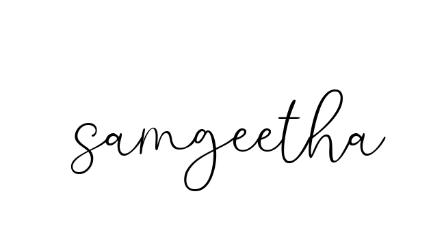Samgeetha signature