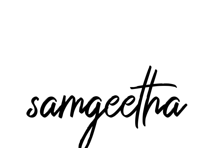 Samgeetha signature