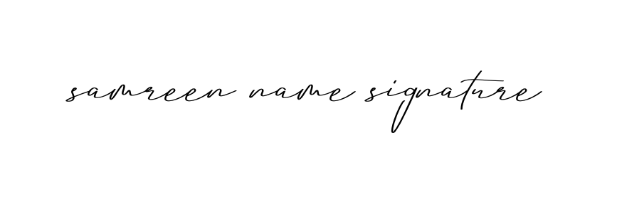 Samreen-name-signature signature