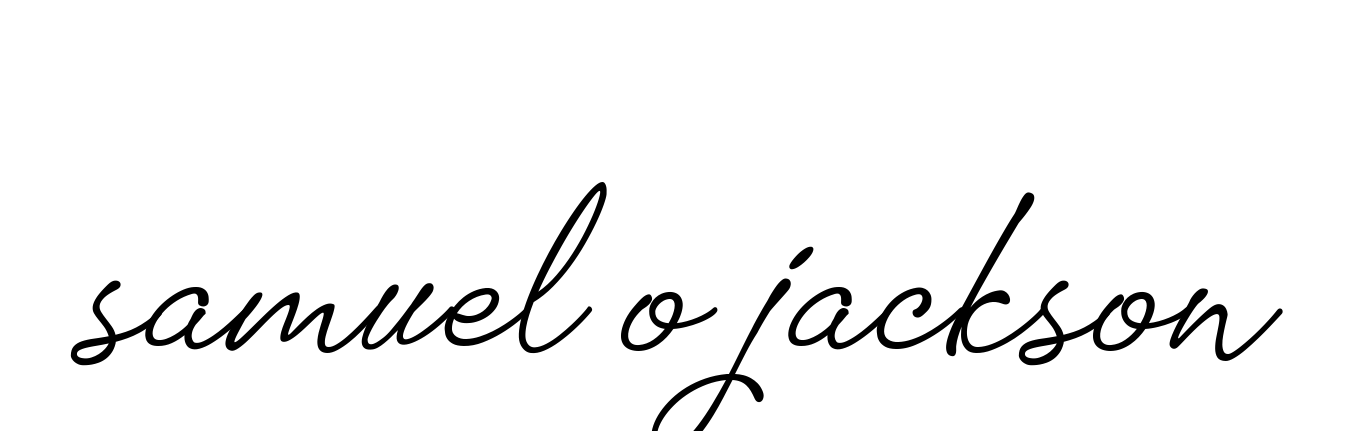 Handwritten Signature for Samuel-o-jackson - Style 151 Online