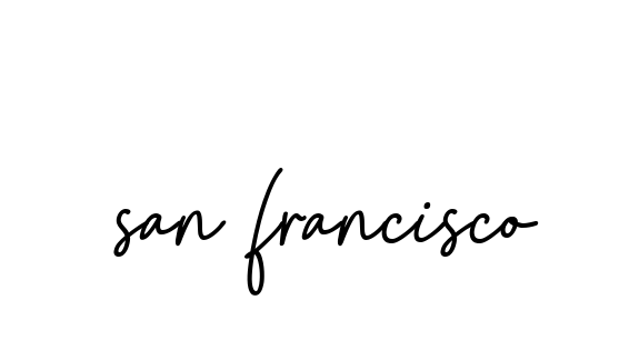 San-francisco- signature