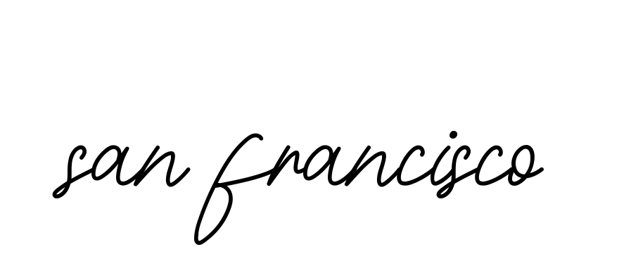 San-francisco- signature
