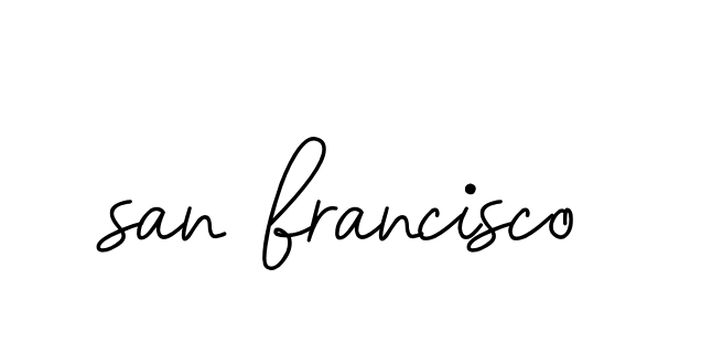 San-francisco- signature