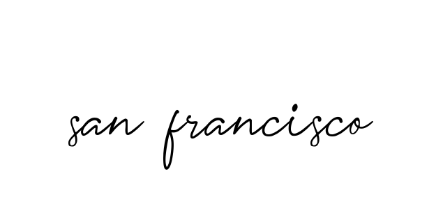 San-francisco- signature