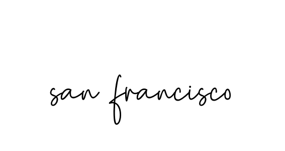 San-francisco- signature