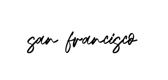 San-francisco- signature